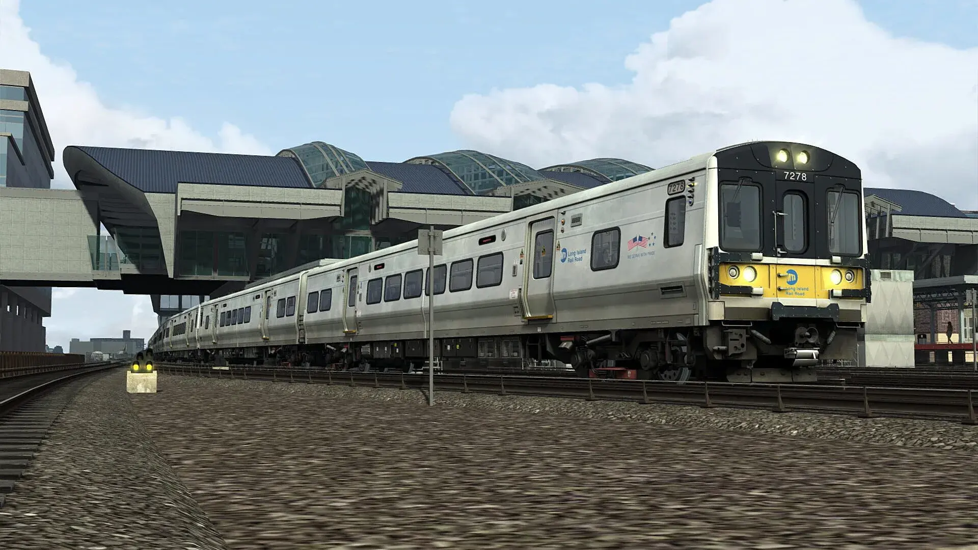 Train Simulator: Long Island Rail Road - New York: Hicksville Route - akcja w grze