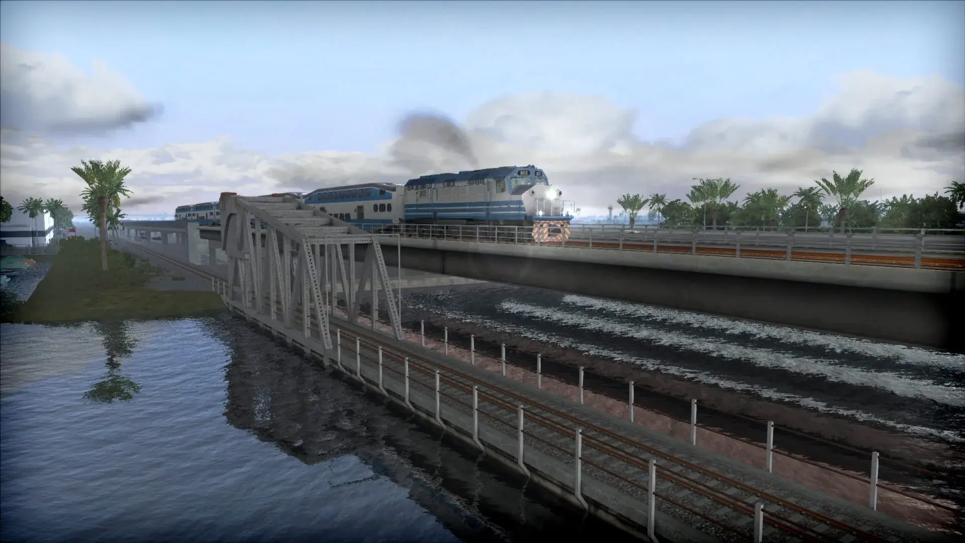 Train Simulator: Miami Commuter Rail F40PHL-2 Loco Add-On - główny screenshot z gry