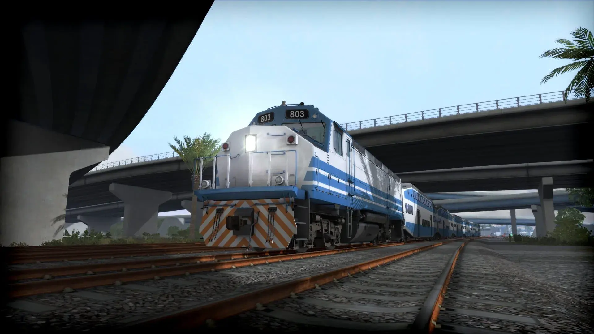 Train Simulator: Miami Commuter Rail F40PHL-2 Loco Add-On - świat gry, lokacja