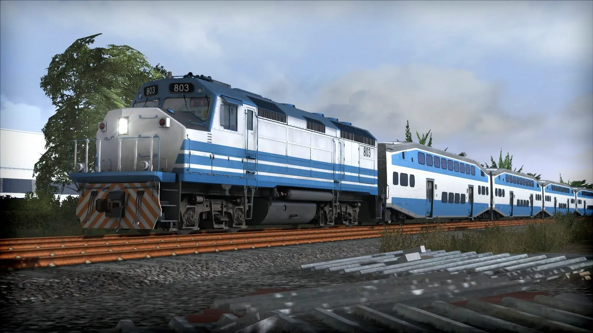 Train Simulator: Miami Commuter Rail F40PHL-2 Loco Add-On - screenshot wysokiej jakości
