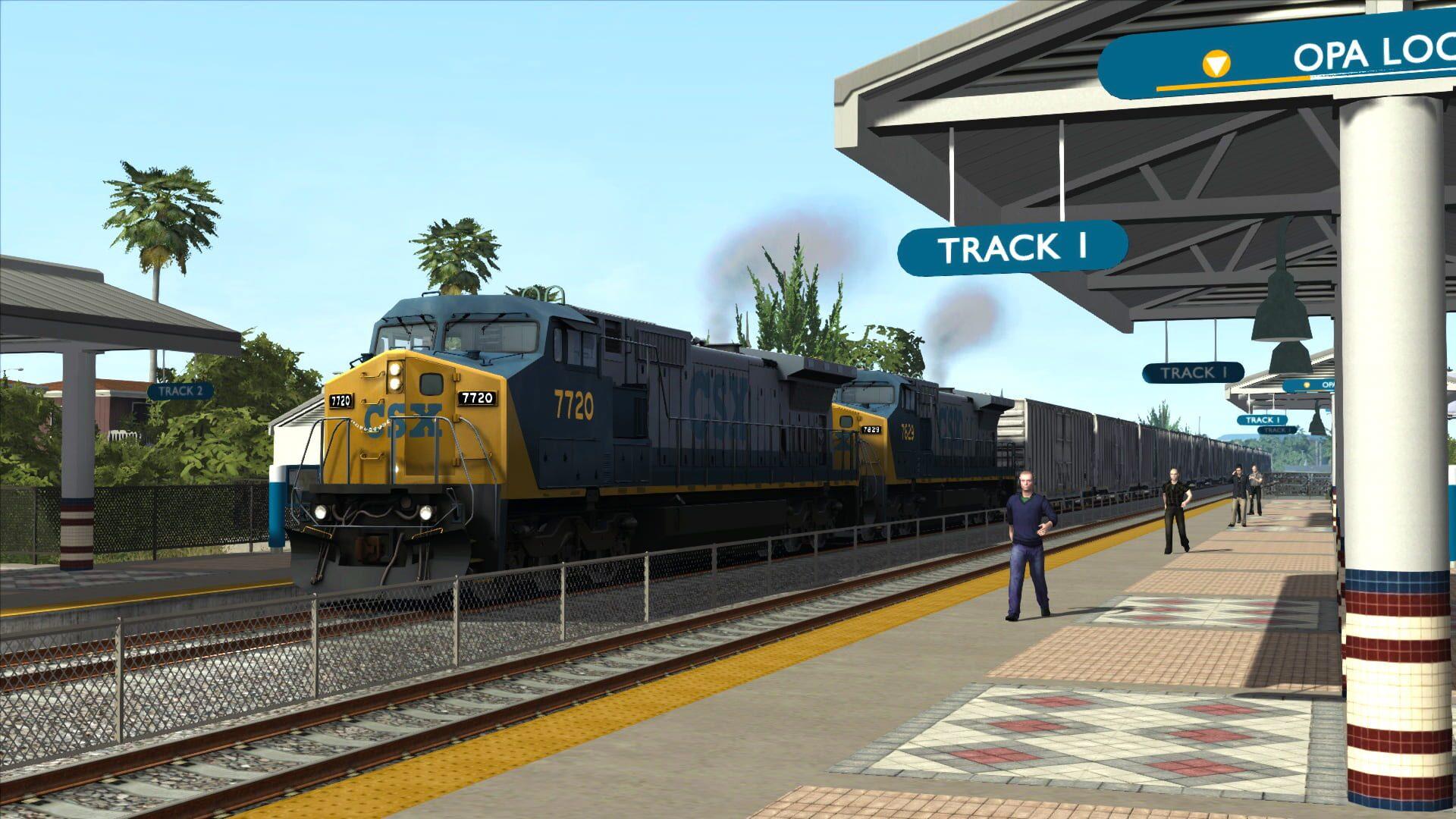 Train Simulator: Miami - West Palm Beach Route Add-On - główny screenshot z gry