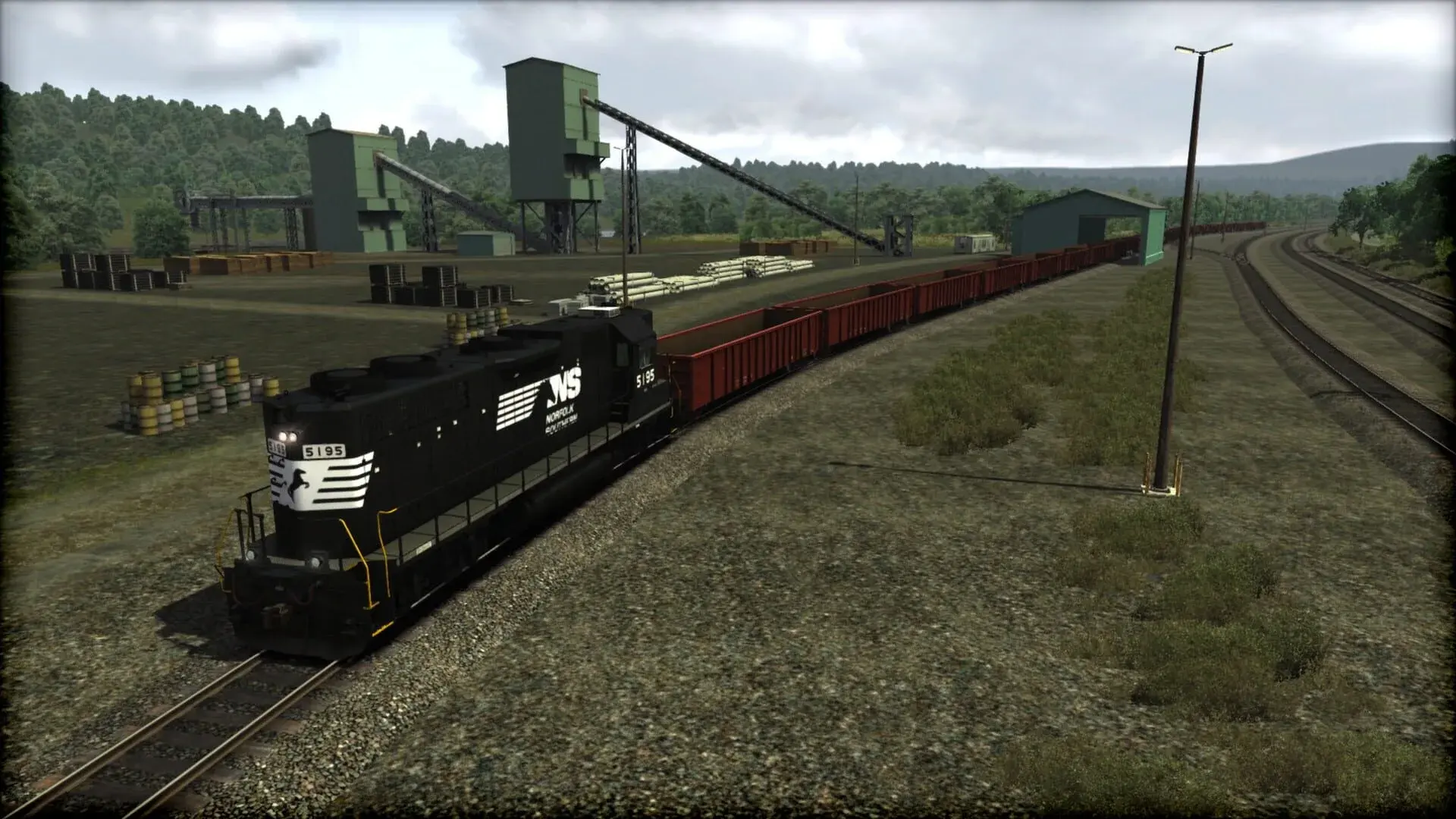 Train Simulator: Norfolk Southern GP38-2 High Hood Loco Add-On - screenshot wysokiej jakości