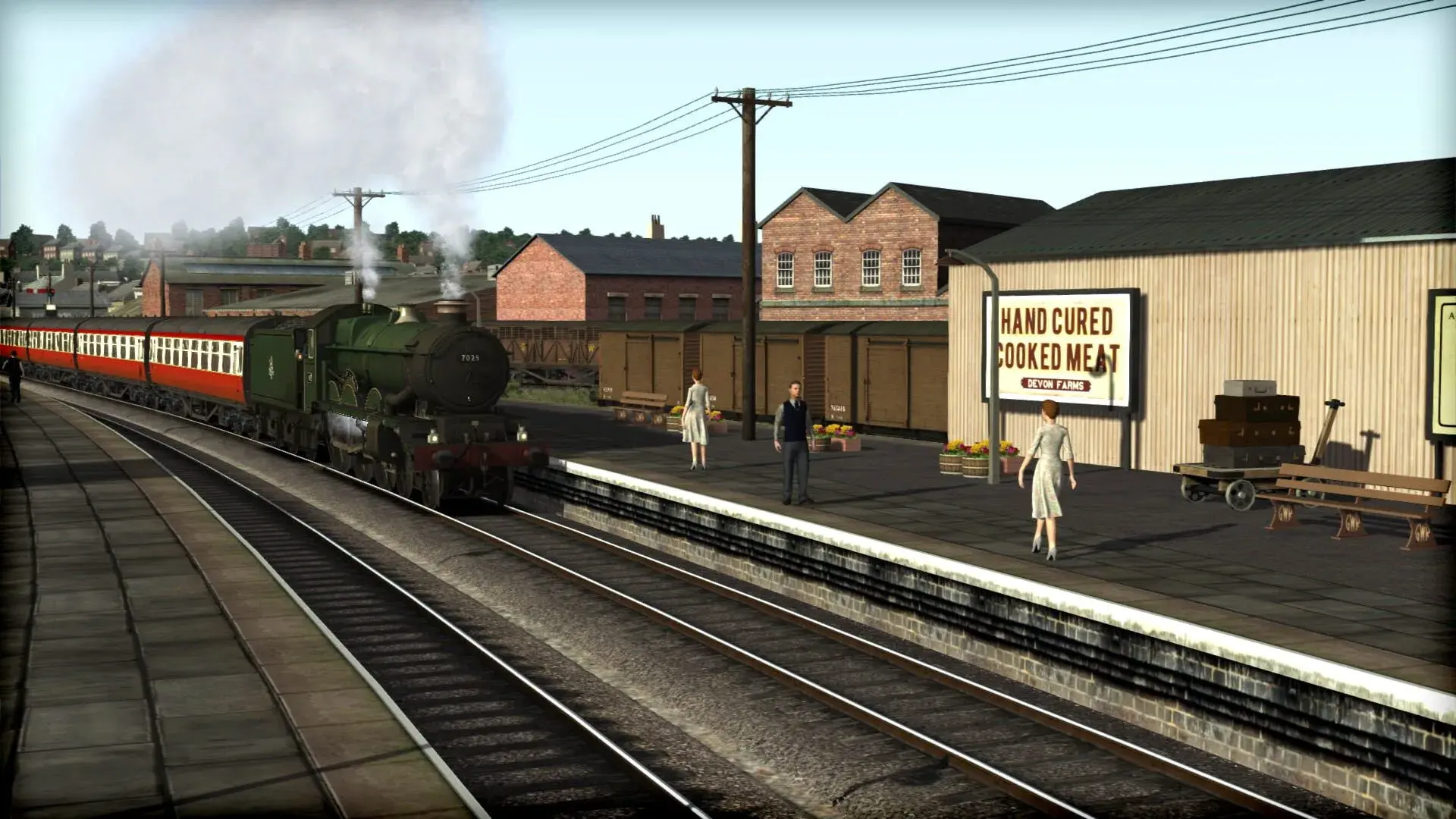 Train Simulator: Riviera Line in the Fifties: Exeter - Kingswear Route Add-On - główny screenshot z gry