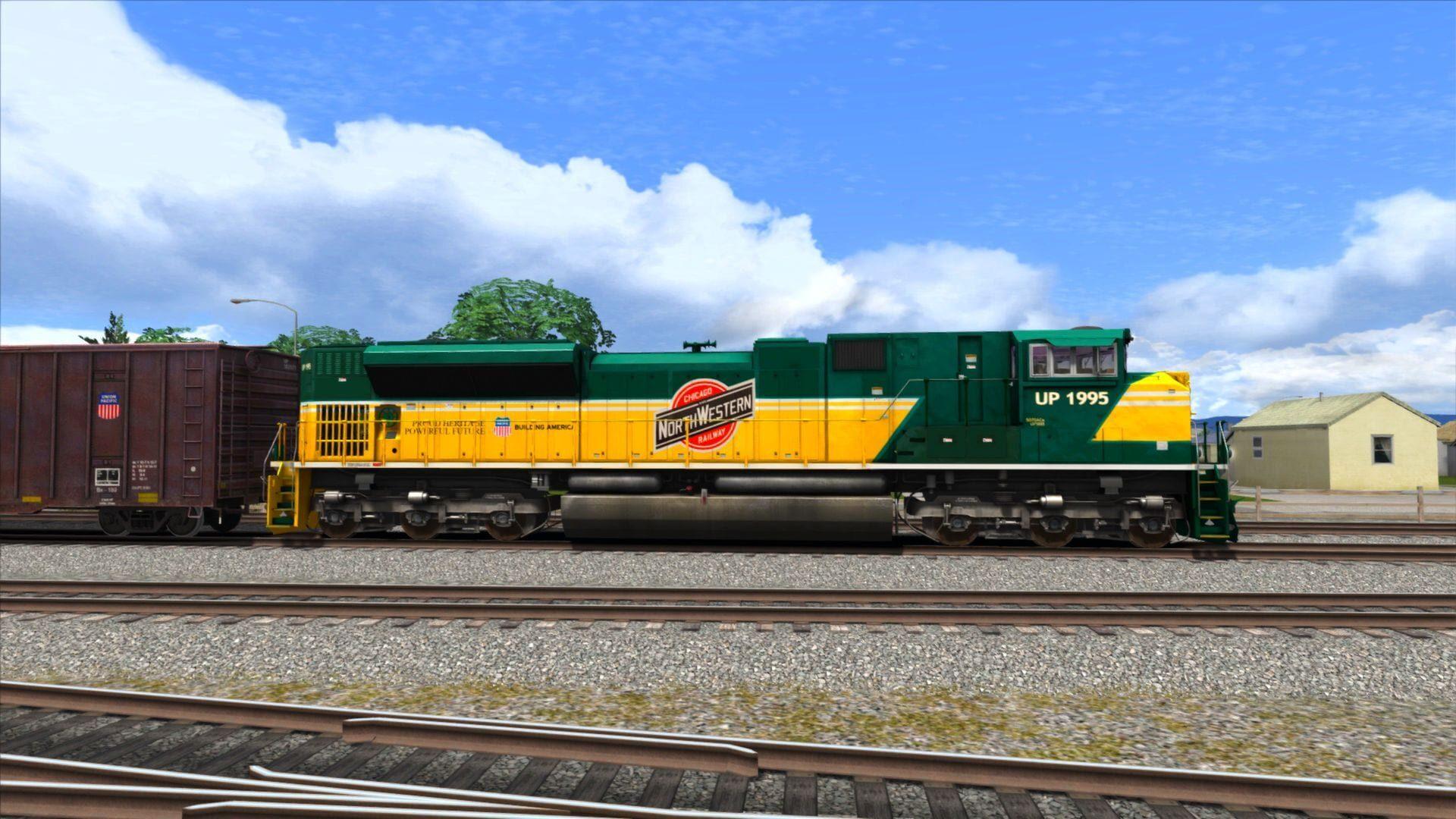 Train Simulator: Union Pacific Heritage SD70ACes Loco Add-On - główny screenshot z gry