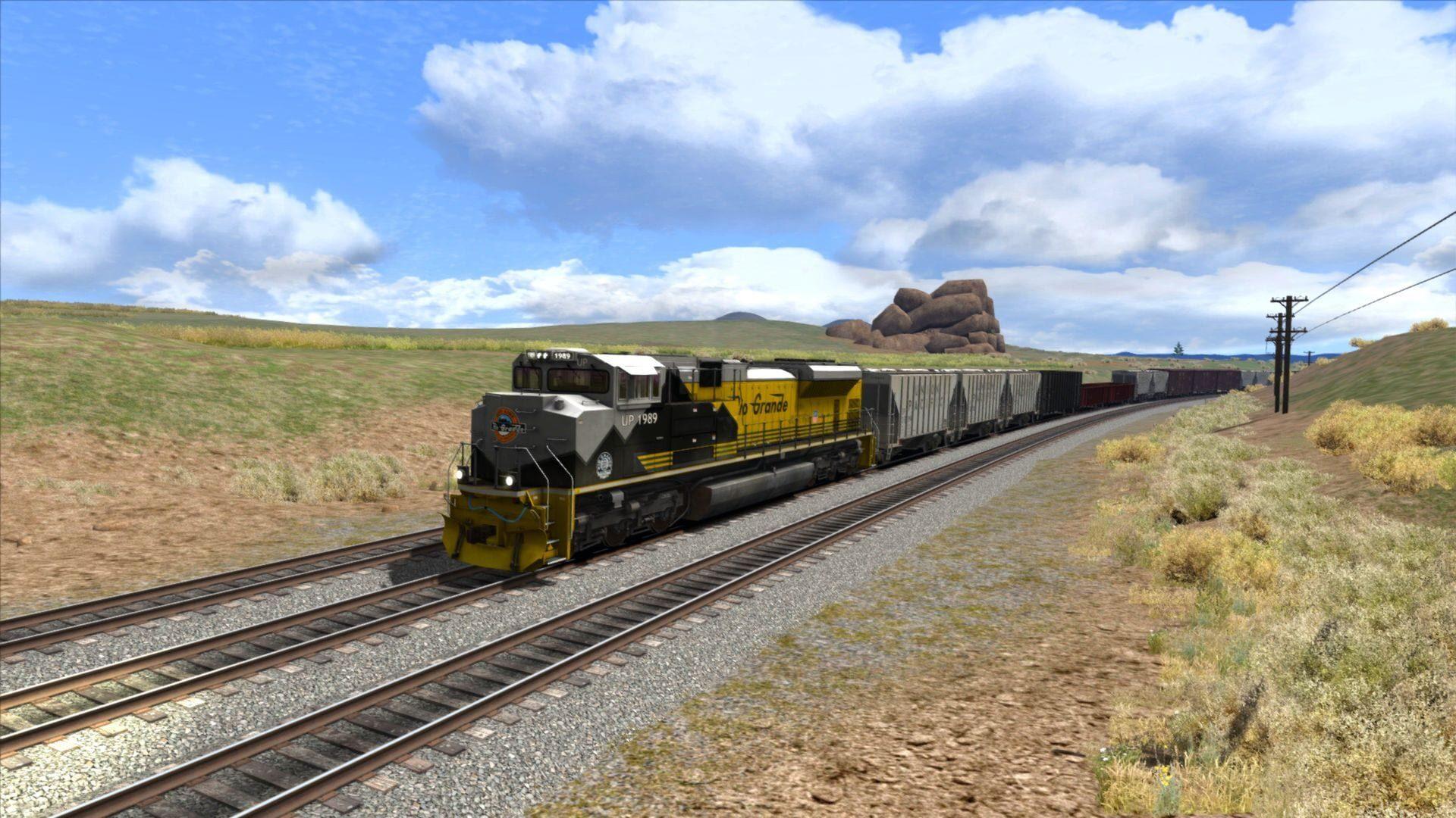 Train Simulator: Union Pacific Heritage SD70ACes Loco Add-On - screenshot wysokiej jakości