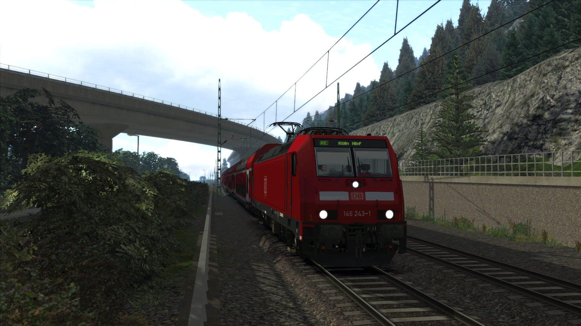 Train Simulator: West Rhine: Köln - Koblenz Route Add-On - główny screenshot z gry