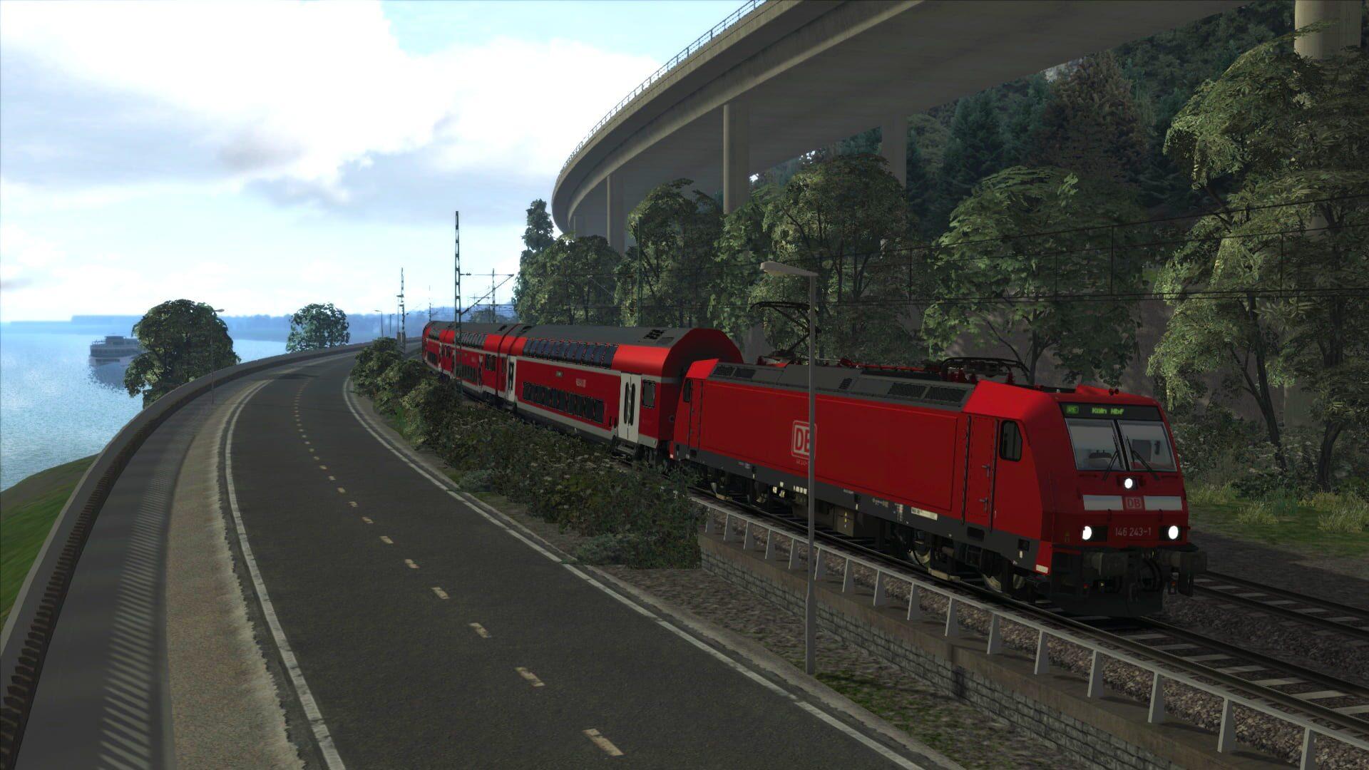 Train Simulator: West Rhine: Köln - Koblenz Route Add-On - gameplay screenshot