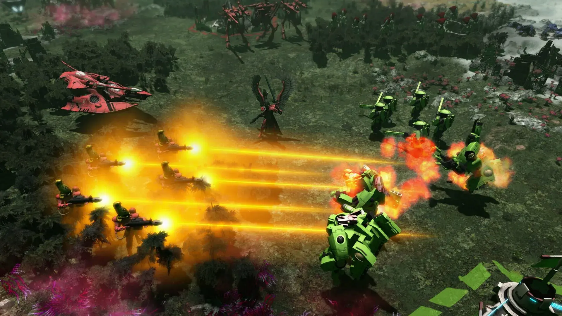 Warhammer 40,000: Gladius - Relics of War: Craftworld Aeldari - główny screenshot z gry