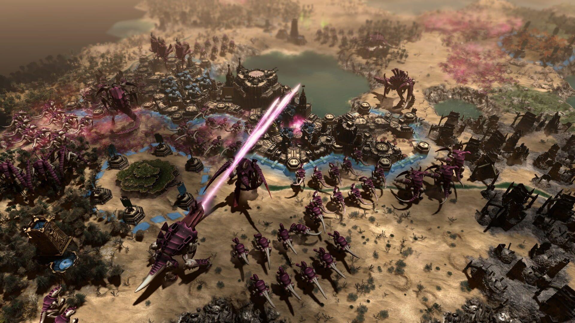 Warhammer 40,000: Gladius - Tyranids - akcja w grze
